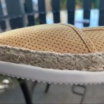 Maurice's Flat Slip On Braided Espadrilles in Yellow/White - Size 9.5 Photo 9