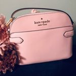 Kate Spade Pink Saffiano Leather Crossbody Bag NWT Zip Top Purse Photo 0