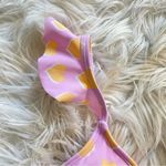 Stoney Clover Lane x Target Heart Flutter Ruffle Strap Bikini Swim top womens M Photo 5