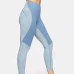 Outdoor Voices  Tech Sweat Blue Active Capri Leggings Two Tone Photo 0