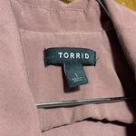 Torrid  Plus Size Crepe Cutaway Woman's Business Casual Jacket Size 1X Photo 2