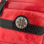 Giani Bernini  Red Leather Crossbody Purse Photo 2
