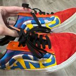Vans Old Skool Colorful Embroidered Logo Sneakers Canvas Shoes Photo 9