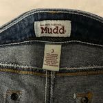 Mudd Jeans Aztec Distressed Denim Shorts Size 3 Photo 6