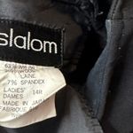 Vintage Slalom Black Ski Bib‎ Size 14 Photo 5