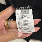 Pinko Asymmetrical Black Knitted Wool Pencil Skirt In S Photo 3