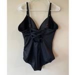 MiracleSuit  Casablanca Temptation One Piece Swimsuit Black Women's Size 12 Photo 2
