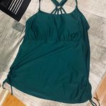 Yonique These high neck tankini tops feature with adjustable neck tunnel and straps, Photo 3