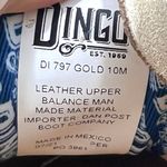 Dingo Playdate Leather Sneakers Tan and Blue Star Sneakers Photo 8