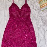 Rachel Allen Pink Homecoming Dress Size 6 Photo 0