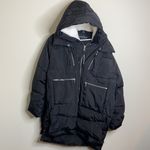 Bagatelle Bagetelle Sport Women’s Blue Puffer Parka Hooded Jacket Size Medium NWT Photo 12