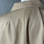 Pendleton ‎ Womens Skirt Suit Set Tan Beige Blazer Jacket Career Two Piece Set Photo 2