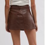 We The Free Free People Wynne Vegan Mini Skirt in Chocolate Fondant 24 Photo 2