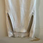 Bardot REVOLVE Sweater Miley Zip Top in Ivory Sleeveless Sz S NWT Photo 6