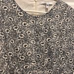 Derek Lam 10 Crosby Dress Size 12 Floral Print Tiered Short Sleeve Lined Silk Black Photo 3