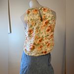 Guess  Floral Vintage Rose Garden Sleeveless Top XS Photo 2