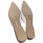 Dolce Vita “Elm” Ivory Floral Raffia Mule Flats Women’s 7 Spring Summer White Photo 6