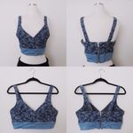 Topshop  Moto Denim Bustier Crop Top Size 8 Photo 4