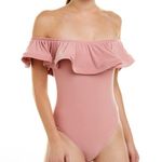 MISA Los Angeles  Corcica Ruffled Bodysuit Photo 7
