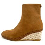 Salvatore Ferragamo CANARIA CROSTA ESPADRILLE WEDGE SUEDE BOOTIES SIZE 6 Photo 6