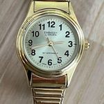 Embassy by Gruen Ladies Watch Gold Tone Dial and Stretch Bracelet Photo 0