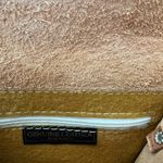 Italian Vera Pelle cross body mini Blue and Tan Photo 7