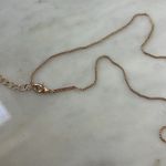 Kendra Scott  Tess Rose Gold Necklace Photo 3