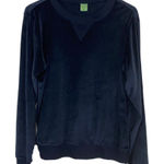 Honeydew Intimates Long Sleeve Super Soft‎ Velour Casual Shirt Medium Blue Photo 0