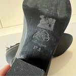 Joie  Black Buckle  Leather Ankle Booties Boots  Size 37.5 Photo 5