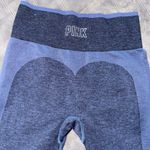 PINK - Victoria's Secret  Blue Heart Workout Seamless High Waist Leggings bluesize S Photo 6