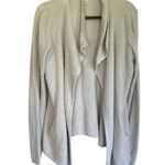 Barefoot Dreams  Cozychic Lite Montecito Cardigan Pocket Size Medium Grey Sweater Photo 0