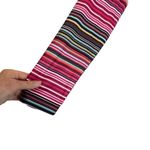 Unbranded Womens Bright Color Blocked Cowl Neck Striped Maxi Dress Size 2XL Blue Photo 4