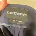 Emporio Armani NWT Navy Blue Wool Trousers Size 40 Photo 7