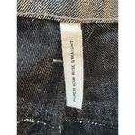 Rag and Bone Piper Low-Rise Straight - Shine Gray Size 30 Button Fly Photo 9