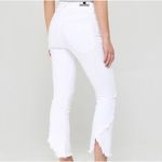 Citizens of Humanity Women's Size 30 White Drew Fray High Rise Crop Jeans Photo 1