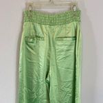 ALIÉTTE Green Silk Pants size 2 Photo 3