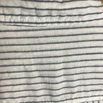 Artisan NY  Linen Button Collar Tunic Dress Boho Feminine Beach Stripe Minimal M Photo 4