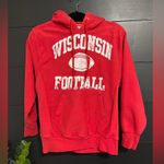 Steve & Barry's WISCONSIN FOOTBALL Vintage  College Hoodie Sweatshirt Unisex Sz XS Photo 0
