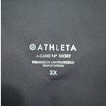 Athleta A Game 14" Skort Women's Plus 3X Black Athletic Tennis Elastic Waist Photo 4