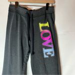 Mossimo Supply Co. Grey Joggers with Vibrant LOVE Graphic Gray Photo 2