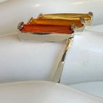 Sterling Silver Sunset Glass Triple Photo 6