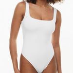 Aritzia Babaton Contour Squareneck Bodysuit in White Photo 0