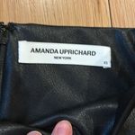 Amanda Uprichard Faux Leather Pants Black High Waist Size XS Photo 6