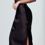 Good American NWT  Double Bias Satin Midi Skirt Photo 1