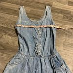 Playsuit Denim Light Washed Romper; small Women’s Blue Photo 2