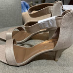 Style & Co . Shimmering Beige Heels Photo 0