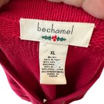 Vintage Bechamel Red Christmas Sweater Vest Size XL Photo 4