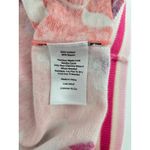 Talbots Coral Floral Embroidered Button Front Cardigan Sweater Women's Large Photo 3