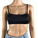 ANDIE Swim Top Women Sz S Black Bora Bora Convertible Retro Feminity Grunge NWT Photo 0