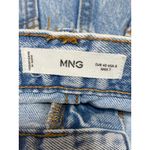 Mango MNG  Women's Blue Light Wash High Rise A Line Denim Jean Shorts Size 8 Photo 3